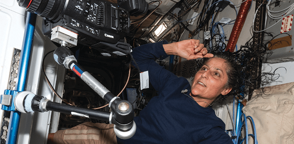 | NASA astronaut and Boeings crew flight test pilot Suni Williams in the International Space Stations Tranquility module July 10 2024 Credit NASA Office of Communications | MR Online